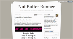Desktop Screenshot of nutbutterrunner.com